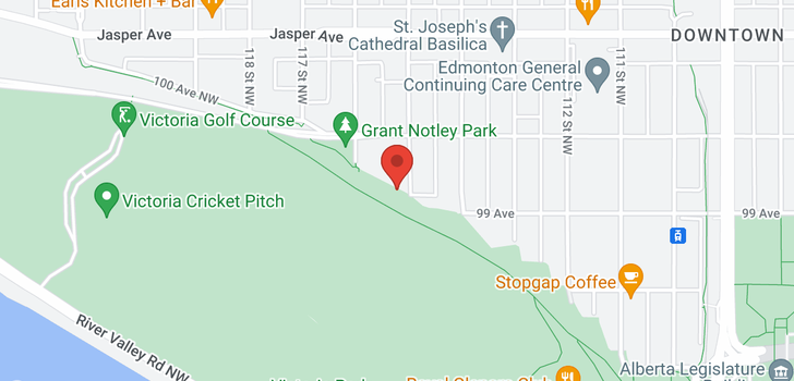 map of 9918/9910/9908 115 ST NW NW